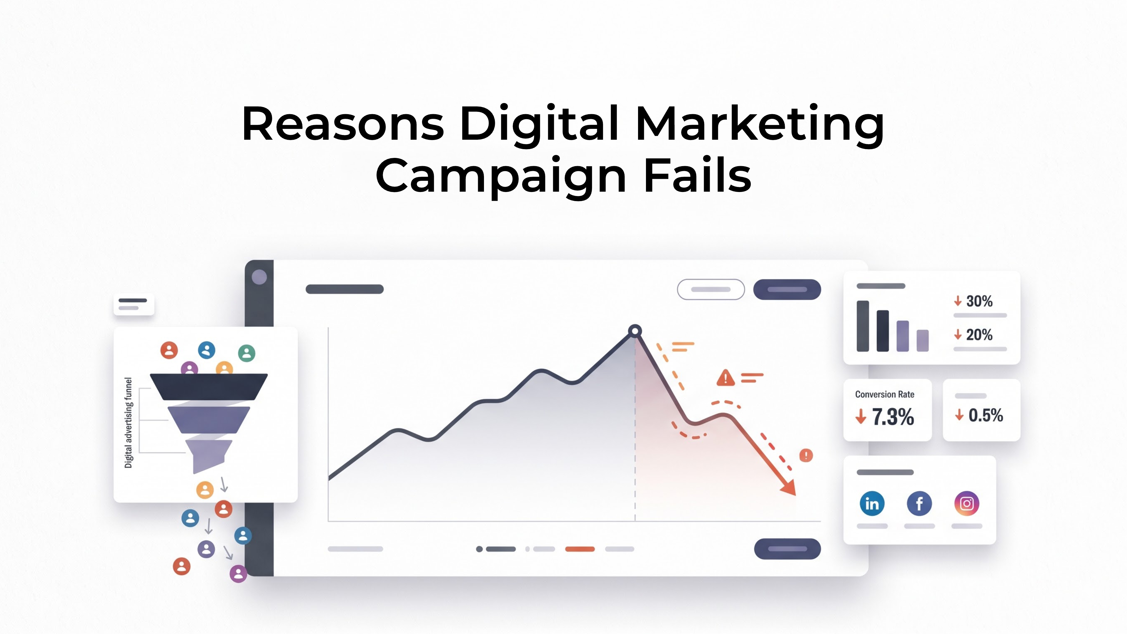 Is Your Digital Marketing Campaign Failing? 5 Reasons Why and How Strategy Saves It