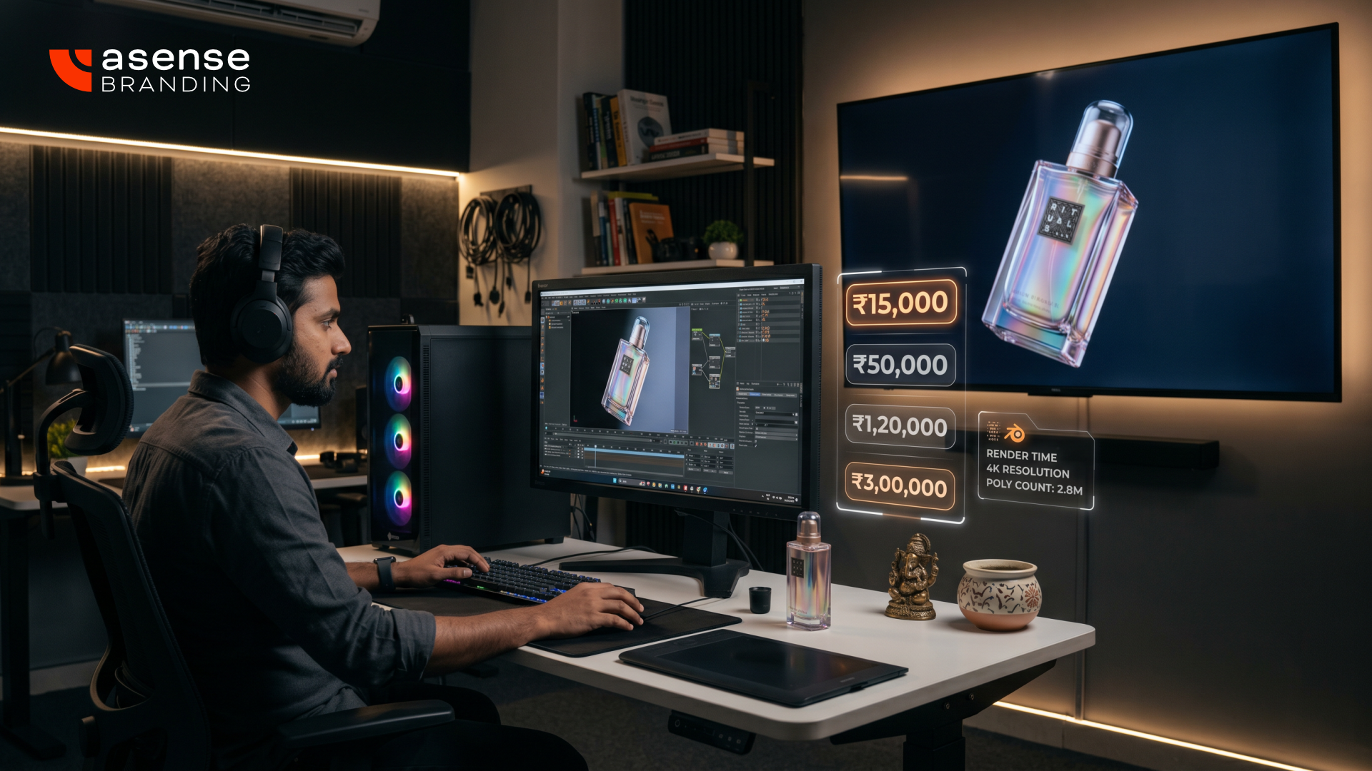 Cost of 3D Product Animation in India