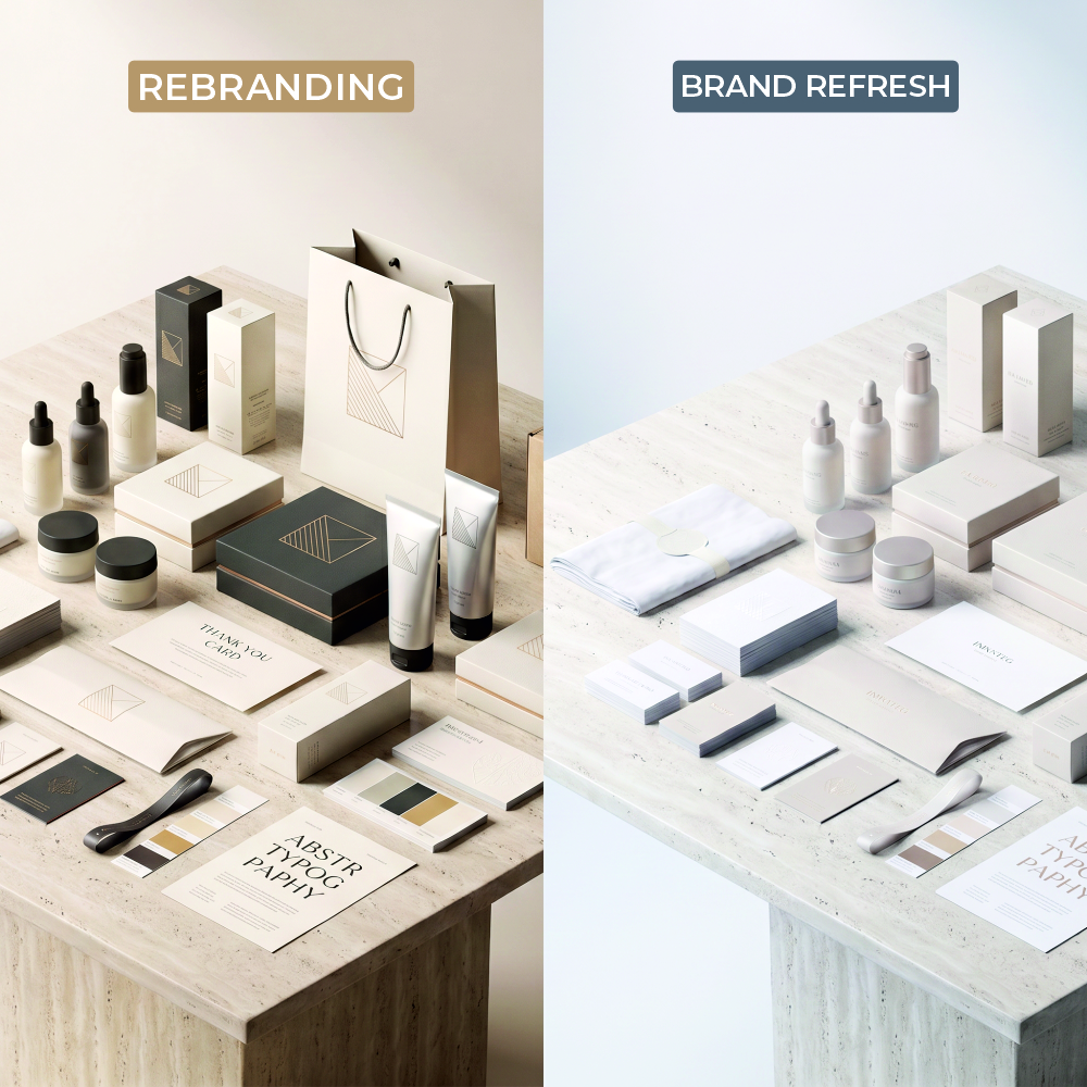 Rebranding vs Brand Refresh: Which One Does Your Business Need?